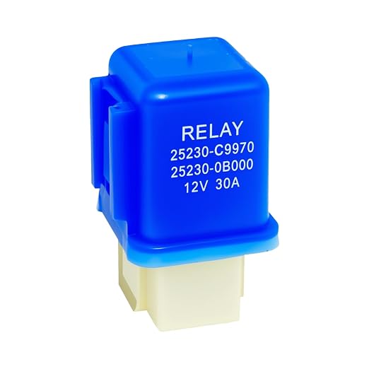 25230 C9970 25230-0B000 Electric relays Air Conditioning Relay 12VDC 30A 4Pins by Unknown