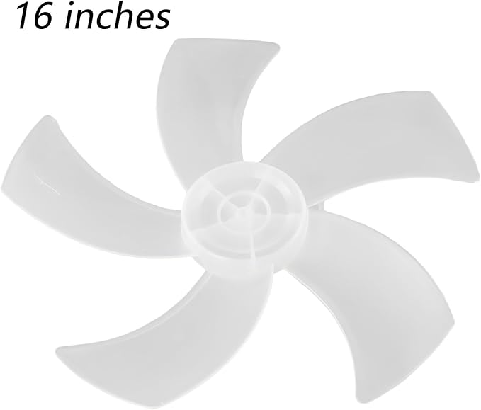 16 Inch Fan Blade Replacement, 375mm AS Plastic Low Noise High - Image 6