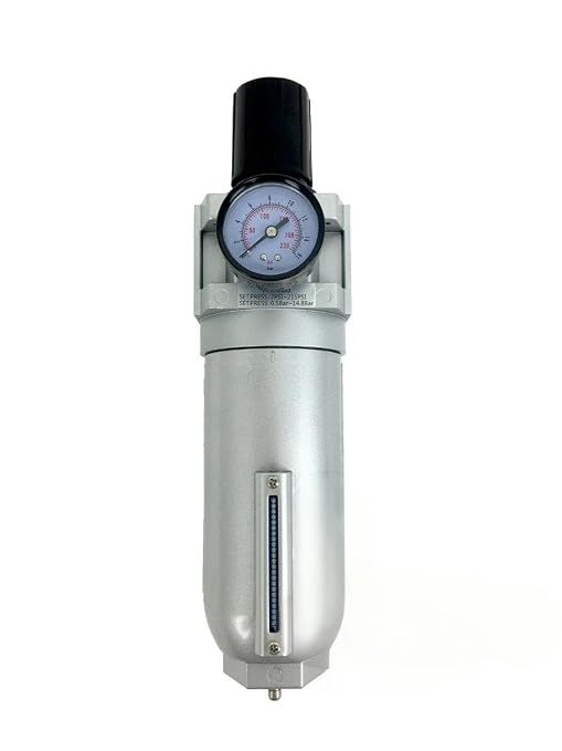 FR926A 3/4" Industrial Pressure Regulator Auto Drain - Image 2
