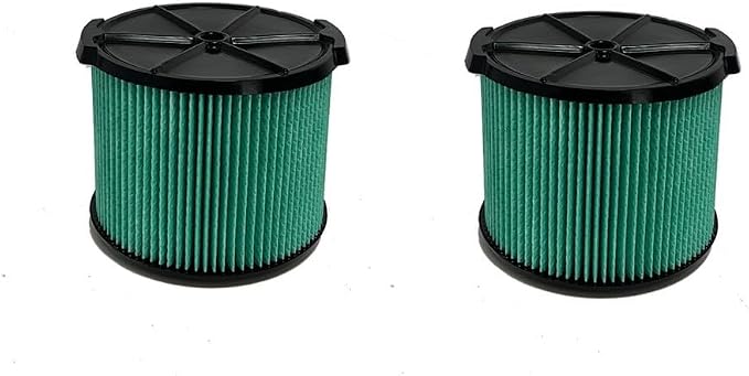 2 PACK yamoutai VF3600 HEPA Material Pleated Paper Wet/Dry Vac Replacement by yamoutai