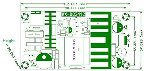 NOYITO AC to DC 9V 6A Isolated Power Supply Module AC 120V to DC 9V 6A 54W - Image 2