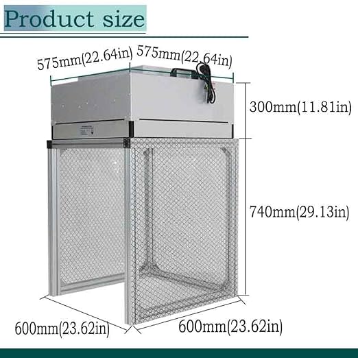 220V Vertical Laminar Dust Free Workshop - Image 2