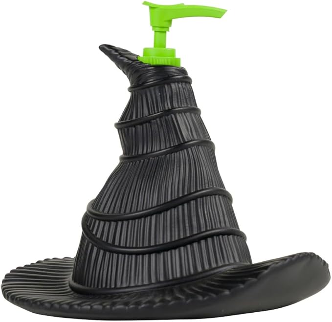 Wicked Witch Hat Soap/Lotion/Hand Sanitizer Resin Pump Dispenser, 13 Ounces, (Officially Licensed Product) by Franco Collectibles