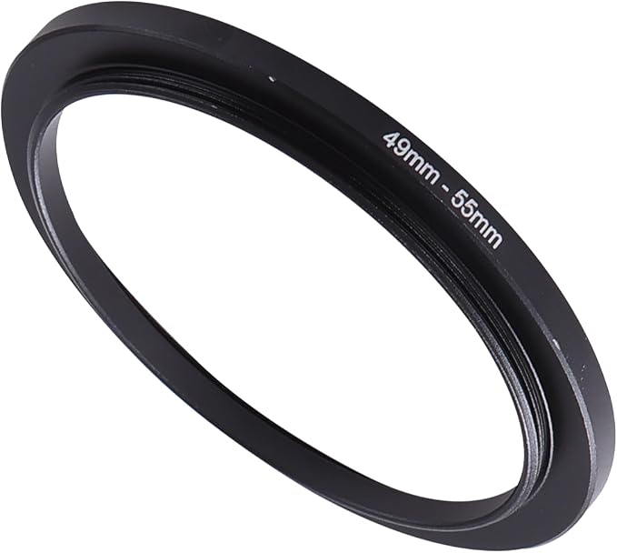 49-55mm Step-Up Ring Adapter, 49mm to 55mm Step Up Filter Ring by NFODCeilingFanWithLights