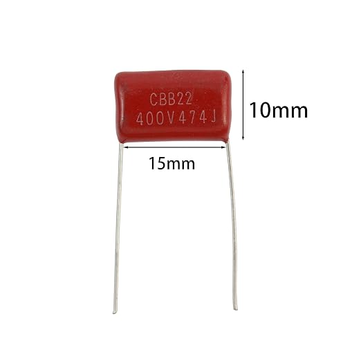 20pcs CBB22 400V 474J 0.47uf Metallized Polypropylene Film Capacitors - Image 2