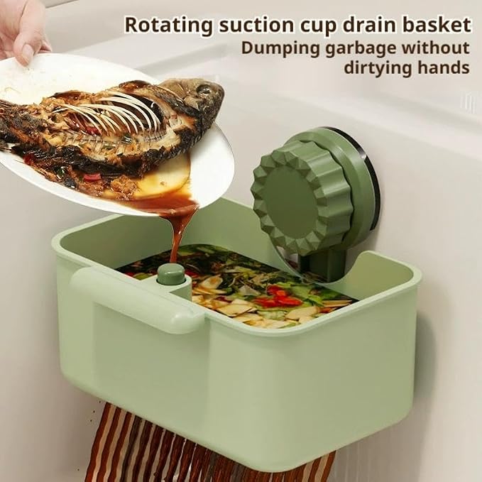 2Pcs Kitchen Sink Strainer Drainer Basket - Image 8
