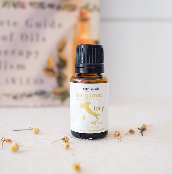 Bergamot Essential Oil - Direct from Citrusmade in Sicily- Pure Essential Oil for Diffusers and Aromatherapy | 100% Pure Therapeutic Grade (15ml)