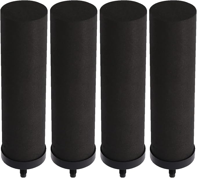 Huining 4PCS Black Filters for Purification Unit Filter Replacement Household by HUINING