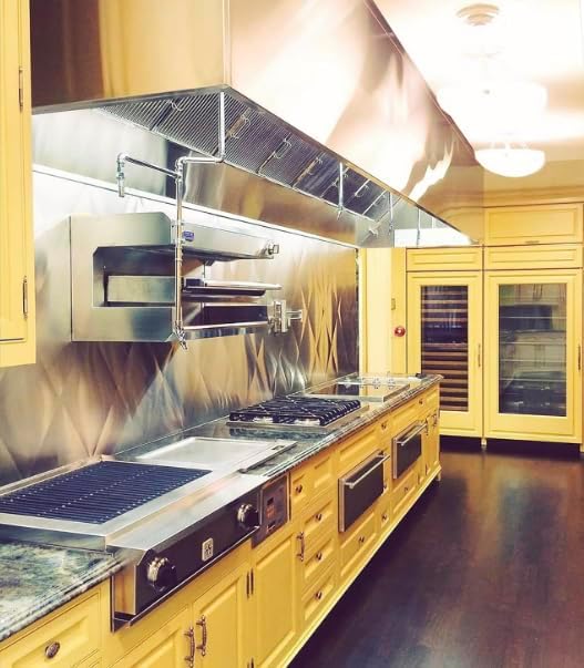 Commercial Kitchen Restaurant Duty Exhaust Hood, Wall Canopy Stainless Steel - Image 2