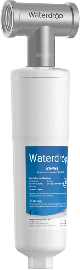 Waterdrop AP431 AP430SS Whole House Scale Inhibitor Filter, Heater Softener by Waterdrop