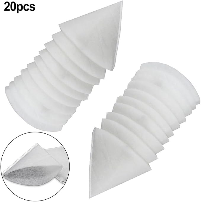 20-Pack Cone Exhaust Air Filters G4 Class 180mm Length - Image 3