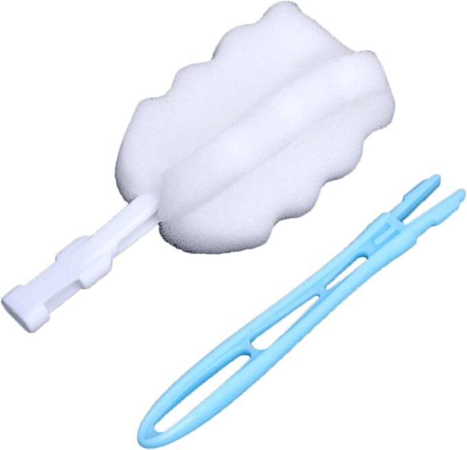 360° Rotatable Head Soft Bottle Brush - Image 7