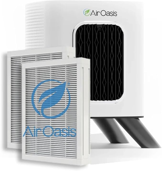Air Oasis Official iAdaptAir 2.0 H13 Replacement Filter Set | Only Compatible by AirOasis