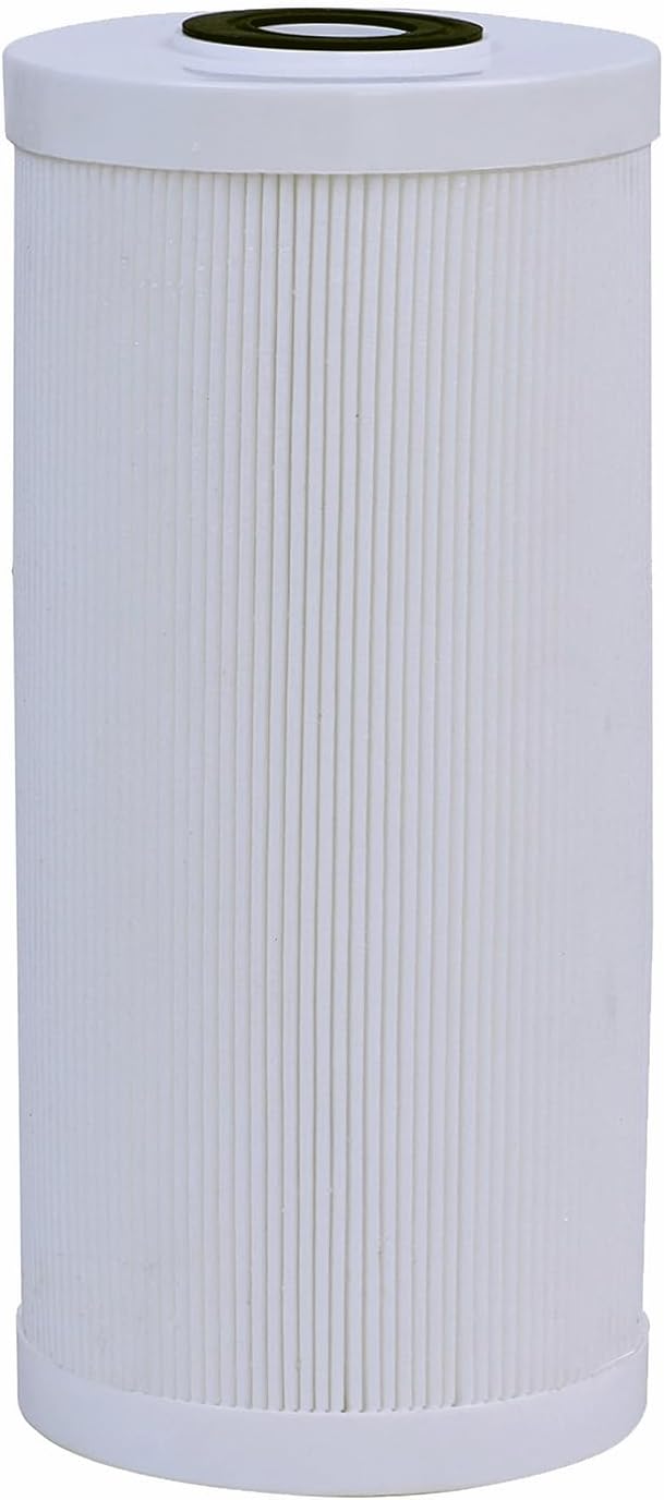 5 Micron 4.5" x 10" Pleated High-density Carbon Block Water Filter Cartridge by Hansing