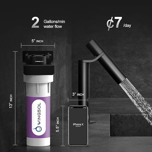 Under Sink Water Filter System, NSF/ANSI 42&53 Improve Taste, EZ Change Life - Image 5
