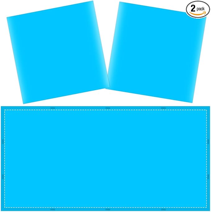 Wiooffen 2 Pcs Fluorescent Light Covers by Wiooffen