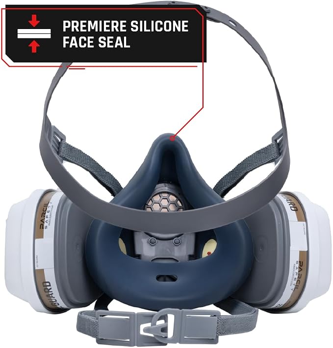 Parcil Distribution Full Face Respirator Mask - Image 6
