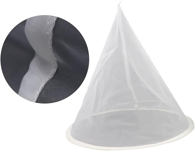 Practical Mesh Honey Strainer Gauze Filter Net Honey Sieve Strainer Reusable - Image 6