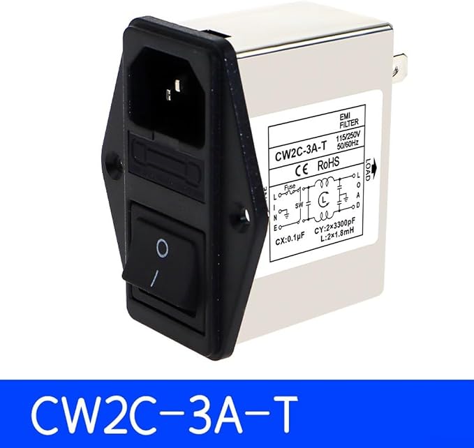 IEC Power Filter, Inlet Power Socket, IEC Socket Power Filter - Image 6
