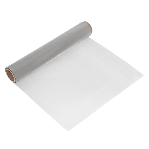 uxcell 80 Mesh 79" x 12" Woven Wire Mesh, 304 Stainless Steel Air Vent Filter by uxcell
