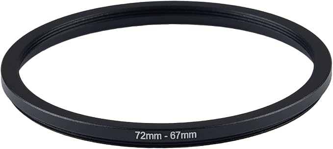 72mm Lens to 67mm Camera Lens Adapter 72mm to 67mm Step Down Ring Adapter Ring - Image 2