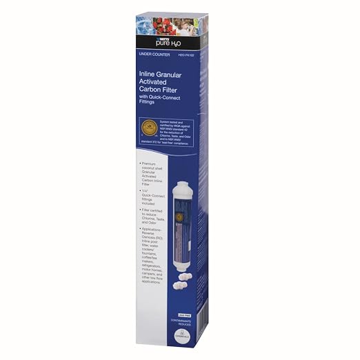 Watts Premier H2O-FK102 Pure H2O 2, 500 Gallon RO GAC Carbon Inline Filter - Image 3