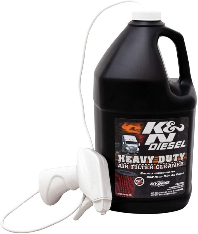 K&N Heavy Duty Air Filter Cleaner and Degreaser: Power Kleen; 1 Gallon; Restore by KNEngineeringInc