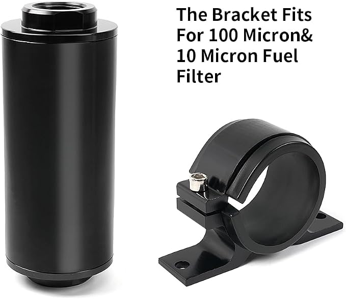 BARTOO 50mm Fuel Filter Mounting Bracket, Fuel Pump Clamp Holder - Image 4