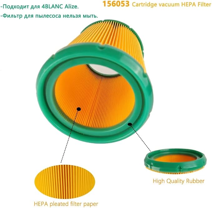 1 PACK Ruiqiwei 156053 Replacement Changeable Air Filter Cartridge vacuum HEPA - Image 4