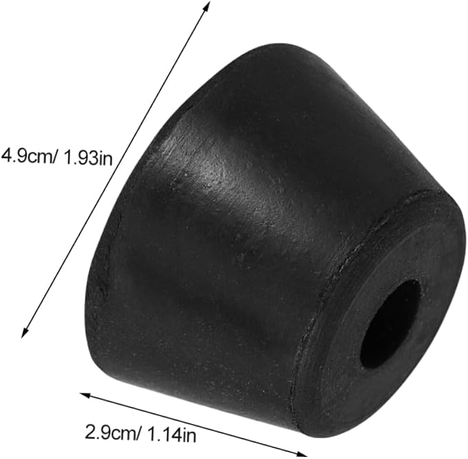 UKCOCO 4 Pcs Heavy Duty Rubber Absorber Pads Vibration Stabilizer - Image 2