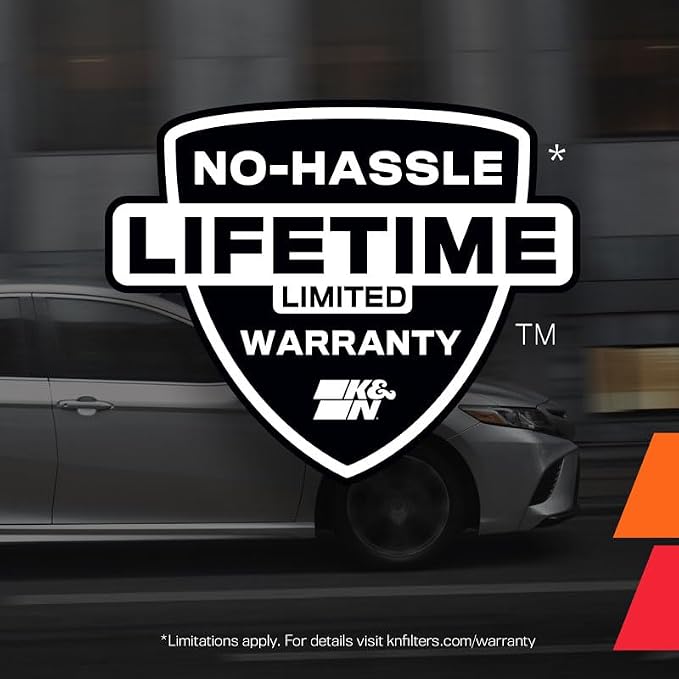 K&N High-Flow Original Lifetime Engine Air Filter: Increase Power: Premium - Image 11