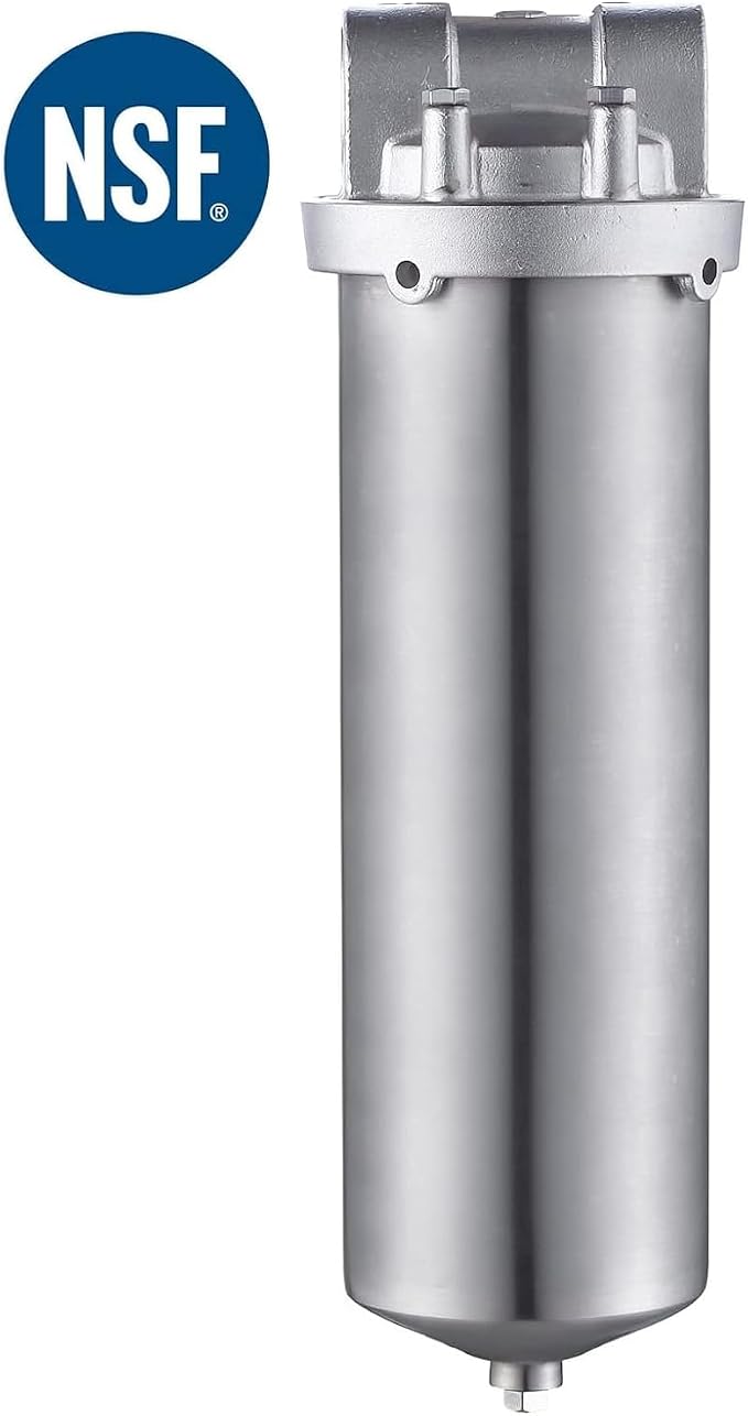 Amwater NSF/ANSI 42 Certification Stainless Steel Filter Housing - Image 2