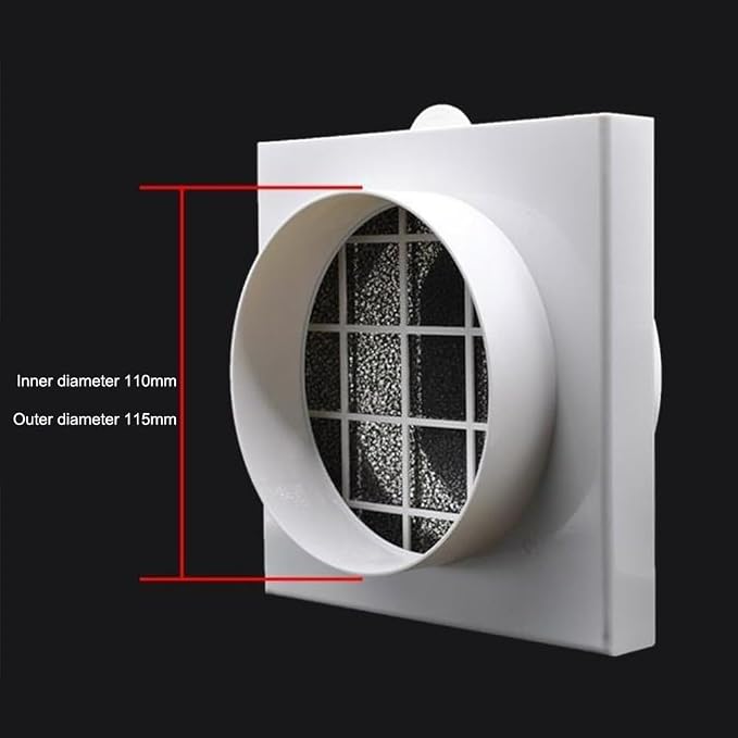Duct Air Filter For PVC And PE Pipes Duct Filter Sponge Net 110Mm Or 160Mm - Image 4
