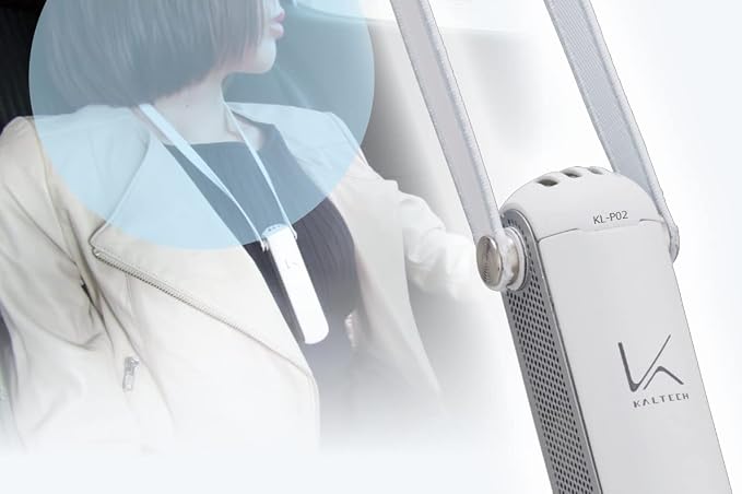 MY AIR KL-P02UX Black Rechargeable Photocatalytic Air Purifier w/Pollen Filter - Image 3