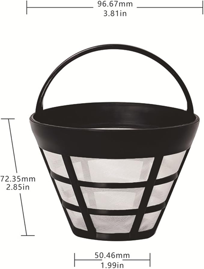 Reusable Coffee Filter – Coffee Filter Basket, Cup Brewing Insert, Metal Drip - Image 6