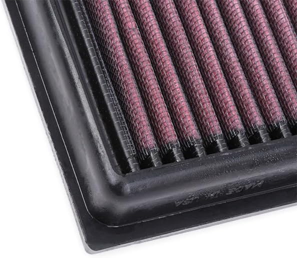 K&N Engine Air Filter: Reusable, Clean Every 75, 000 Miles, Replacement Car Air - Image 4
