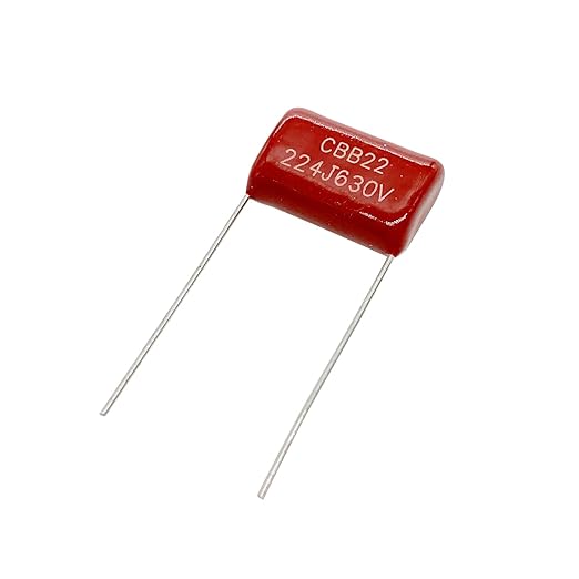 20pcs CBB22 630V 224J 0.22UF 220NF Metallized Polypropylene Film Capacitors by Cermant