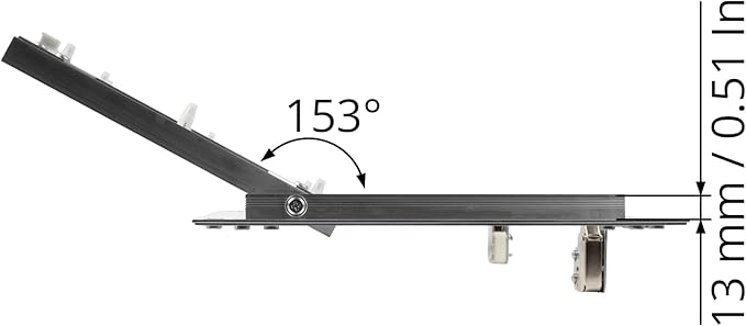 8" x 16" Inch Aluminum Drywall Access Panel - Service Shaft Door - Plumbing, Electricity, Heating, Alarm Wall Inspection hatch for Drywall - Bathroom Service Access Hole Cover