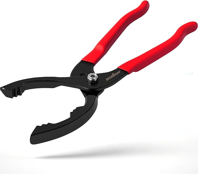 HORUSDY 12" Adjustable Oil Filter Pliers, Adjustable Oil Filter Wrench Removal by HORUSDY