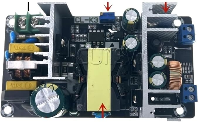 Power Supply, Dual Output Isolated Switching Power Supply Module Adjustable by Unknown