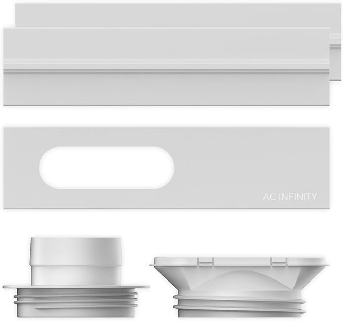 AC Infinity Window Duct Kit, Universal Vent Port by ACInfinity
