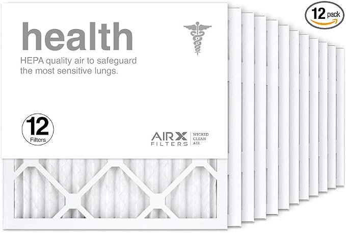 AIRx Filters 16x16x1 Air Filter MERV 13 Pleated HVAC AC Furnace Air Filter by AIRXFILTERSWICKEDCLEANAIR