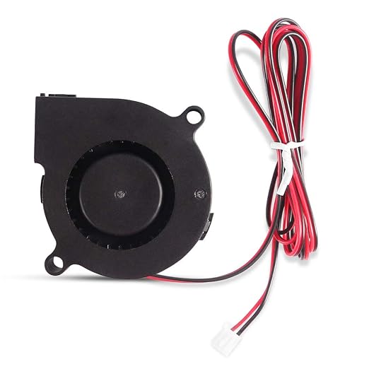 AiTrip 2Pcs 12V DC Brushless Blower Cooling Fan 50x50x15mm Fans - Image 3