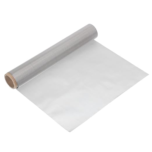 uxcell 500 Mesh 79" x 12" Woven Wire Mesh, 304 Stainless Steel Air Vent Filter by uxcell