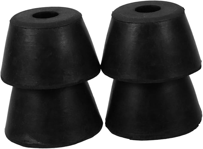 Healifty 4 Pcs Rubber Vibration Pads by Healifty