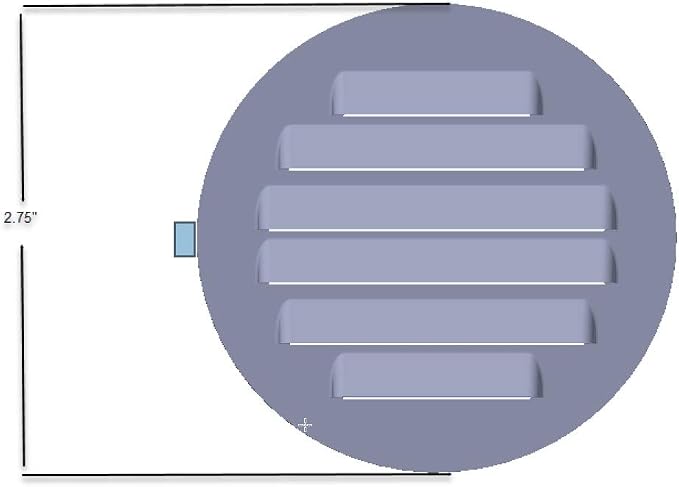 Louvered Vent, Bug Screen, 60ppi Filter, Seal and Cap - Image 7
