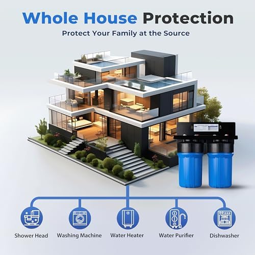 iSpring WGB21B-CPB 2-Stage Whole House Water Filtration System Reduces Cadmium - Image 8