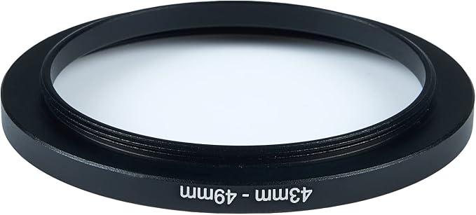43mm to 49mm Step-Up Ring Filter Adapter - Image 3