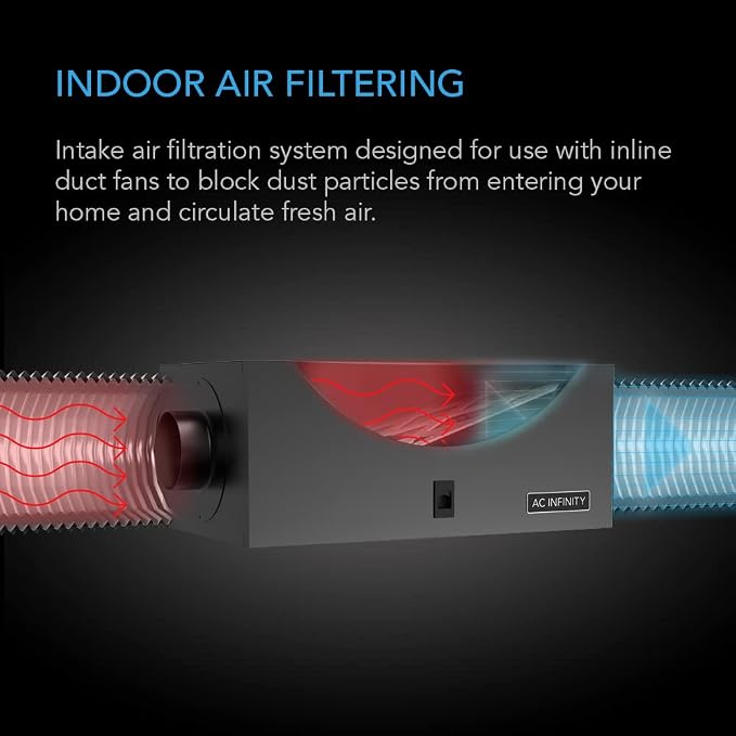AC Infinity Inline Filter Box 4" - Image 2