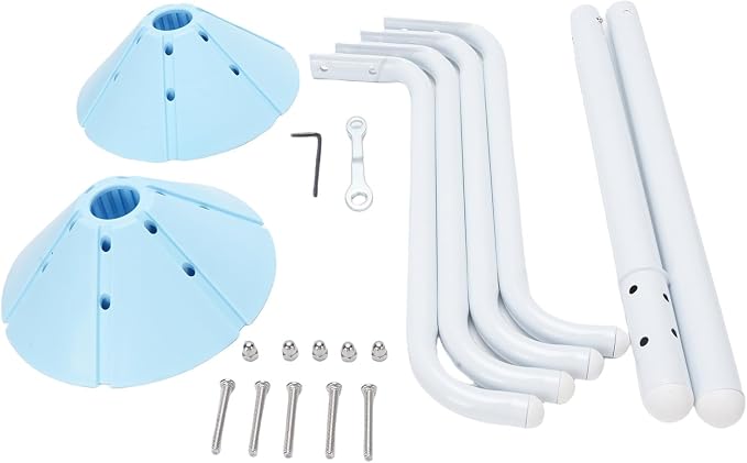 Pool Filter Cleaner Stand, Stainless Steel Rotating Pool Filter Cleaner Tool - Image 8